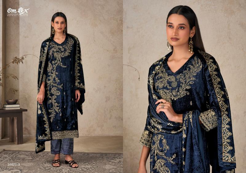 Omtex ritha crush vol 43 wholesale dress material in dadar